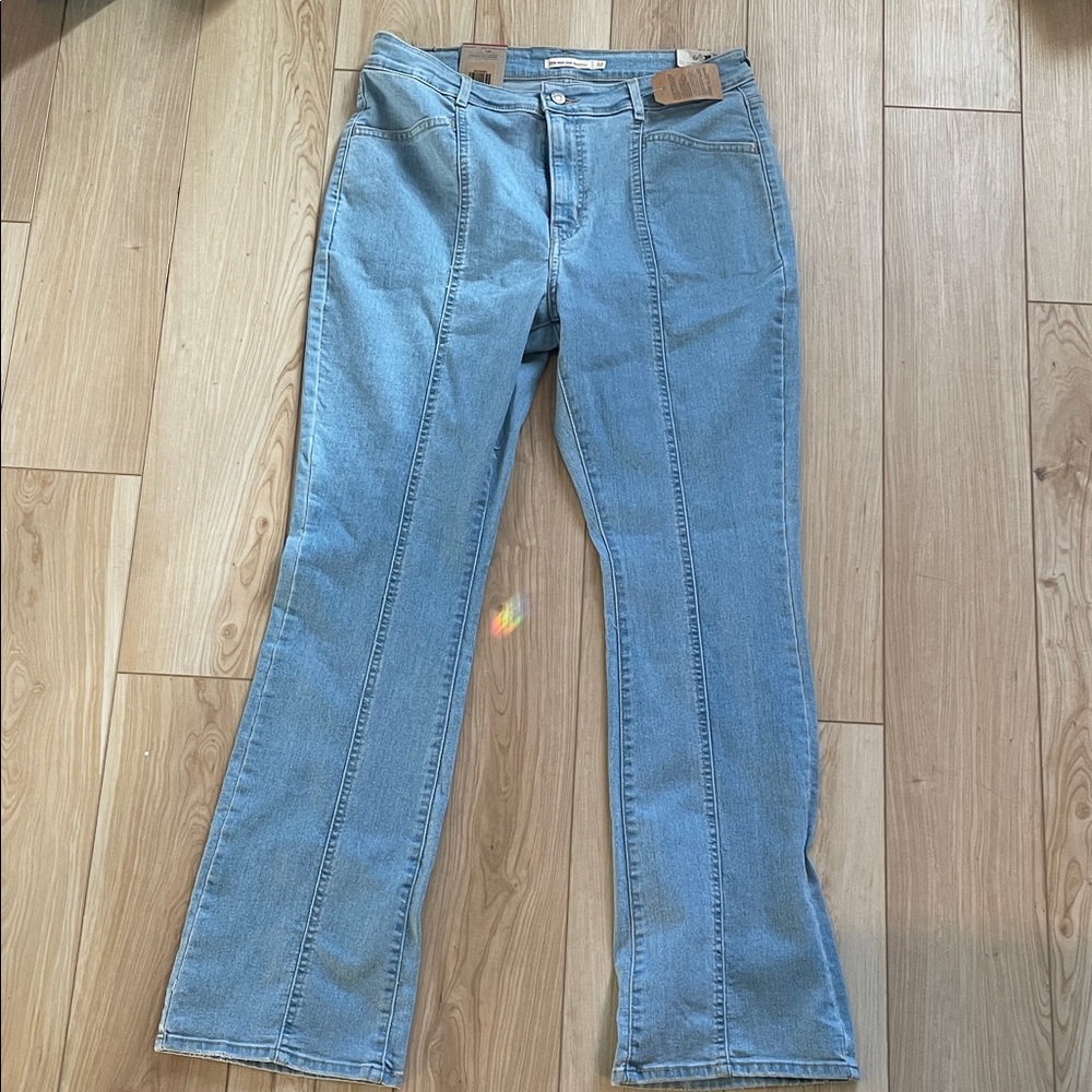 Levi's Light Blue High Rise Bootcut Jeans